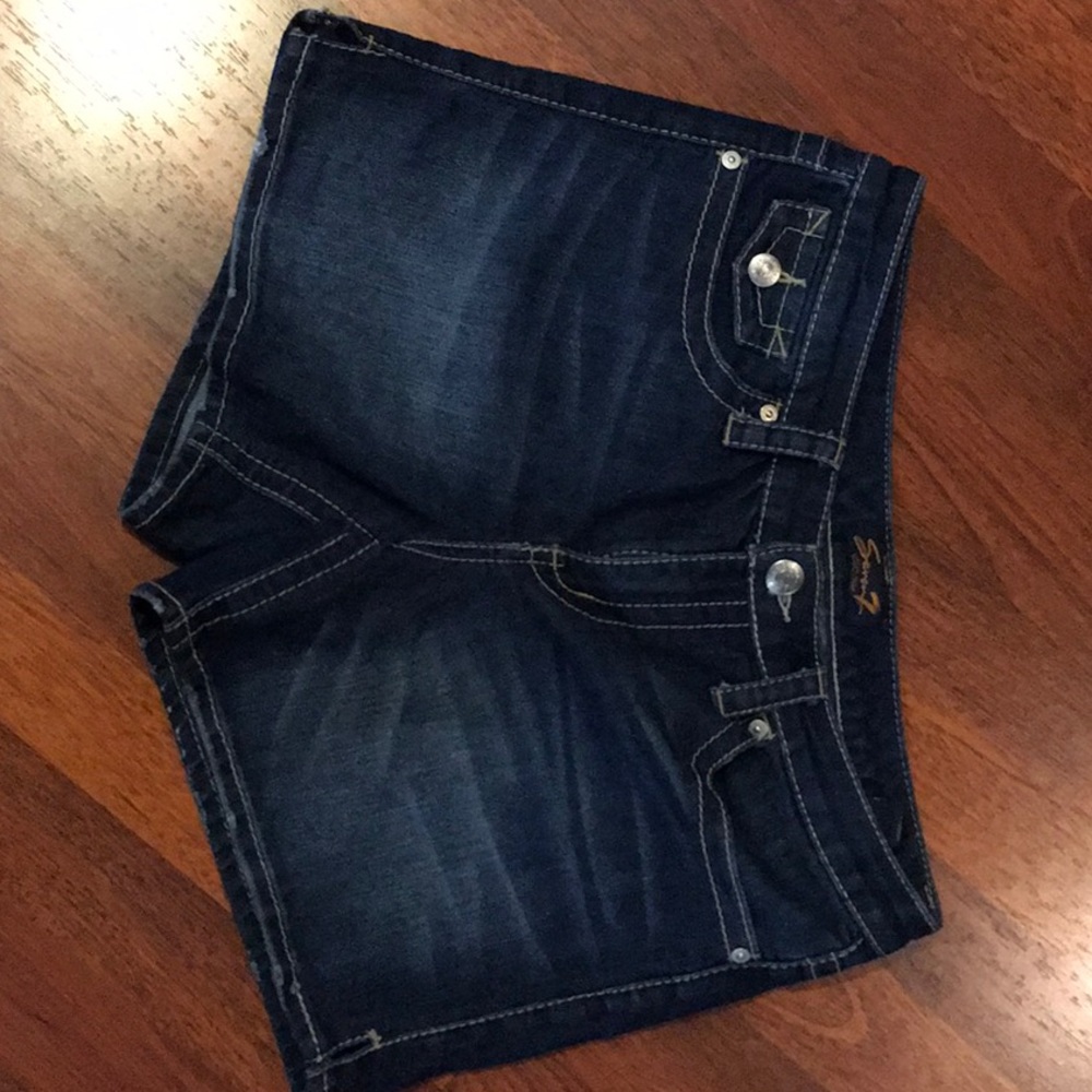 NWOT Seven7 Distressed Jean Shorts